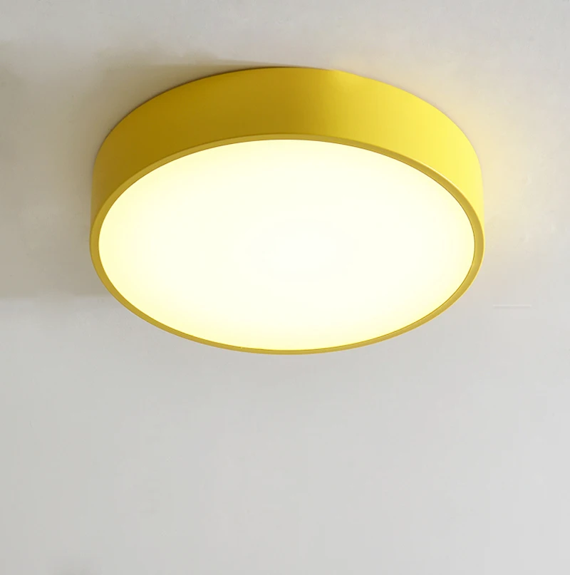 Nordic Round LED Acrylic Ceiling Lights creative Macarons luminaria led teto living room kids room aisle Home Decoration BIBOTE
Nordic Round LED Acrylic Ceiling Lights creative Macarons luminaria led teto living room kids room aisle Home Decoration BIBOTE