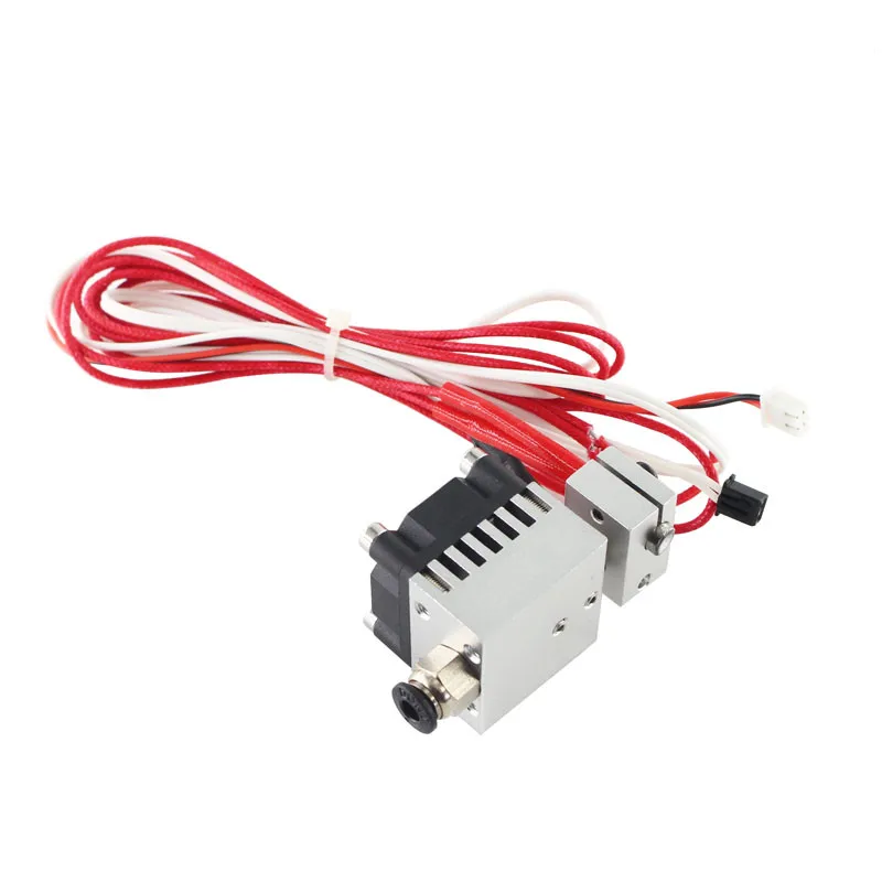 V6 алюминиевый экструзионный набор bowden hotend совместим с PT100 сенсором 1,75 мм 0,4 мм 12 В для 3D принтера Reprap Prusa
V6 алюминиевый экструзионный набор bowden hotend совместим с PT100 сенсором 1,75 мм 0,4 мм 12 В для 3D принтера Reprap Prusa