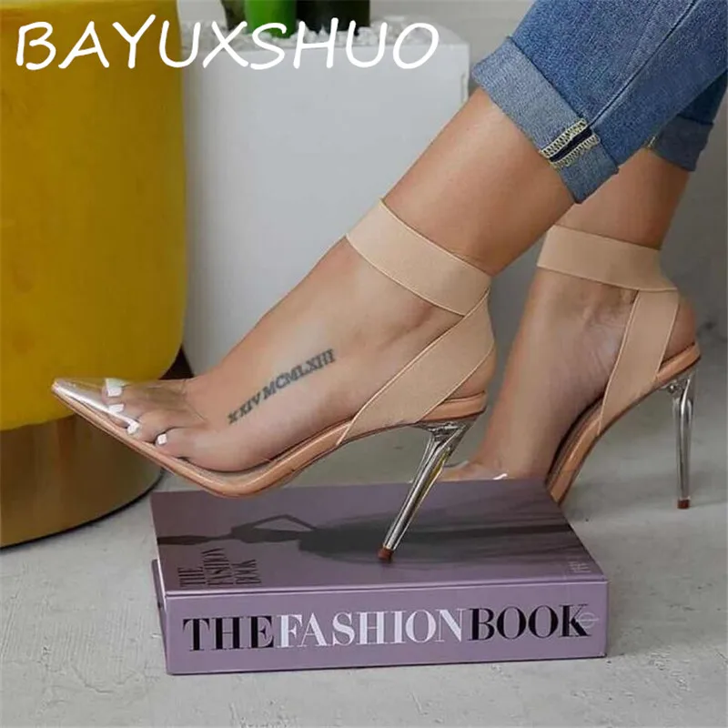 BAYUXSHUO Summer Ladies High Heel Sandals Simple Sexy Women Shoes Crystal Stiletto Heels Sexy Sandals Roman Style Party Shoes
BAYUXSHUO Summer Ladies High Heel Sandals Simple Sexy Women Shoes Crystal Stiletto Heels Sexy Sandals Roman Style Party Shoes