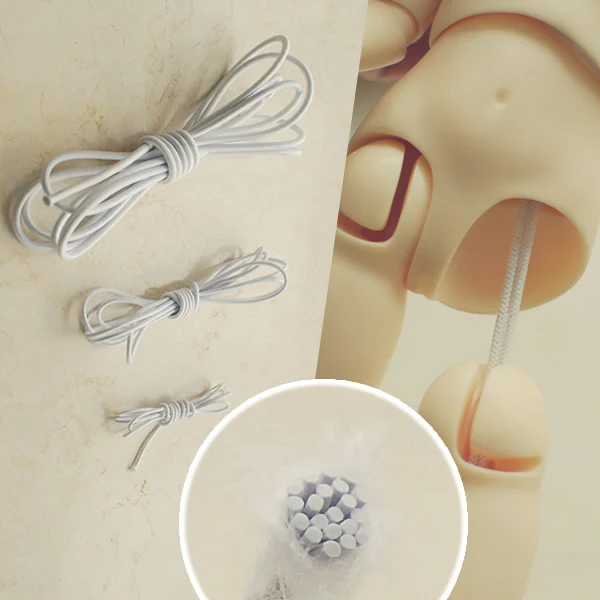 1/3 1/4 1/6 1/8 scale BJD assembly Rubber band for BJD/SD body Assembly tools doll accessories 16C0990
1/3 1/4 1/6 1/8 scale BJD assembly Rubber band for BJD/SD body Assembly tools doll accessories 16C0990