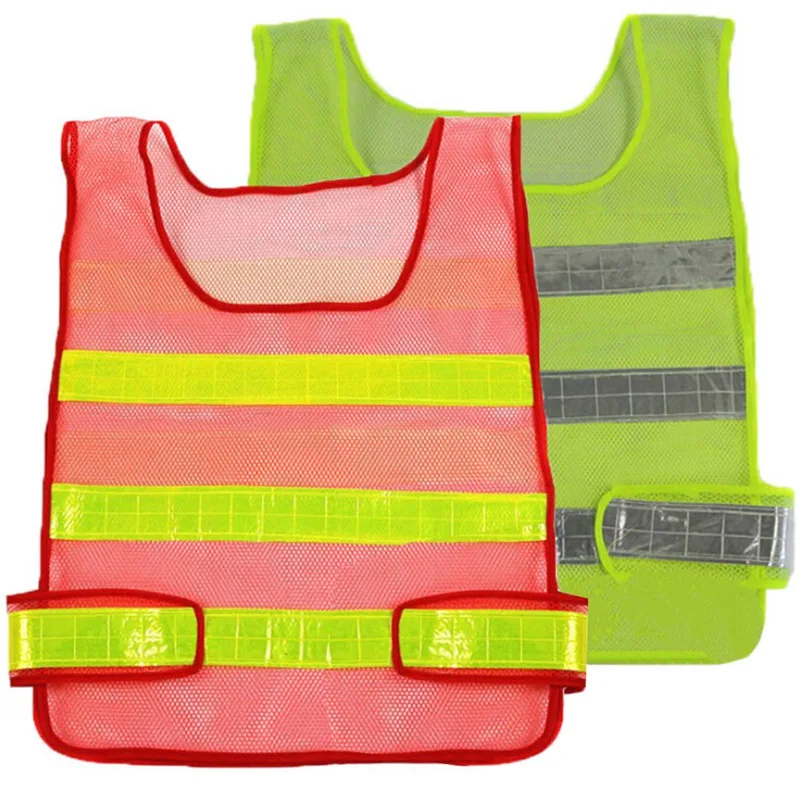 

Reflective Vest High Visibility Reflective Safety Vest Multi Pockets Workwear Safety Waistcoat Traffic Warning Service Safety