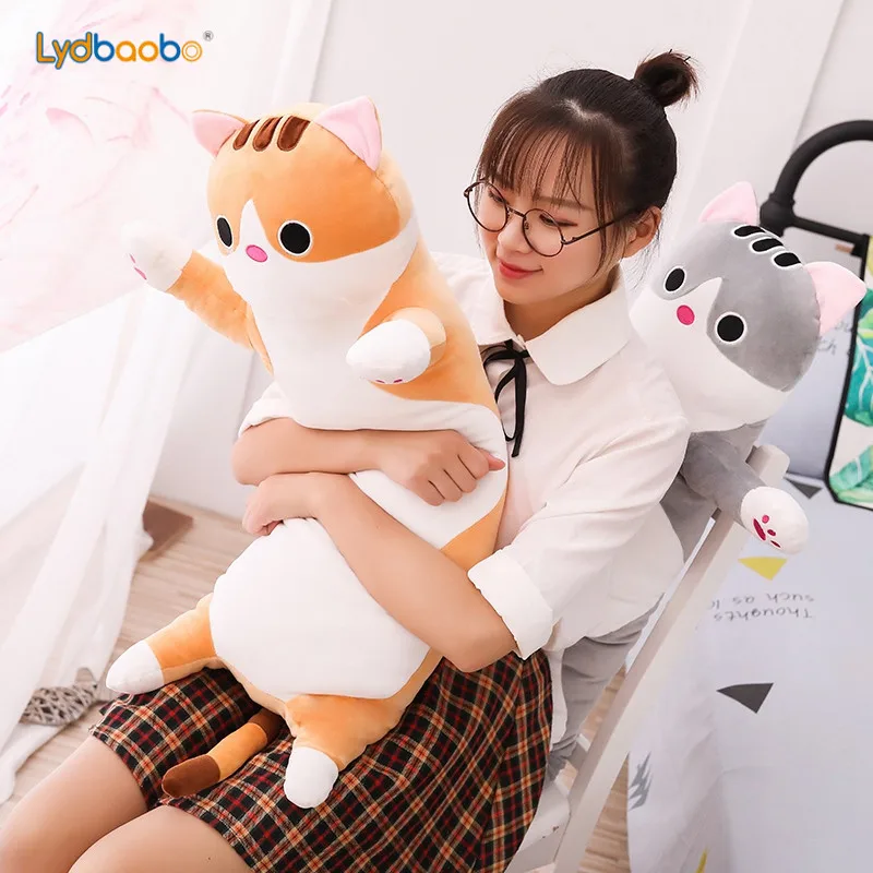 1pc 70/90cm long Cat Pillow Plush toy soft cushion stuffed animal doll sleep Sofa Bedroom Decor Kawaii Lovely gifts for kids
1pc 70/90cm long Cat Pillow Plush toy soft cushion stuffed animal doll sleep Sofa Bedroom Decor Kawaii Lovely gifts for kids