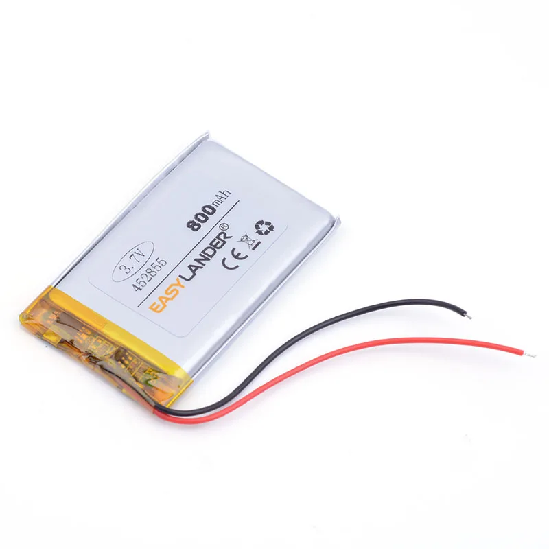 3.7V 800mAH 452855 PLIB; polymer lithium ion / Li-ion battery for dvr,GPS ,mp3 mp4 cell phone speaker E-book Camera camcorder
3.7V 800mAH 452855 PLIB; polymer lithium ion / Li-ion battery for dvr,GPS ,mp3 mp4 cell phone speaker E-book Camera camcorder