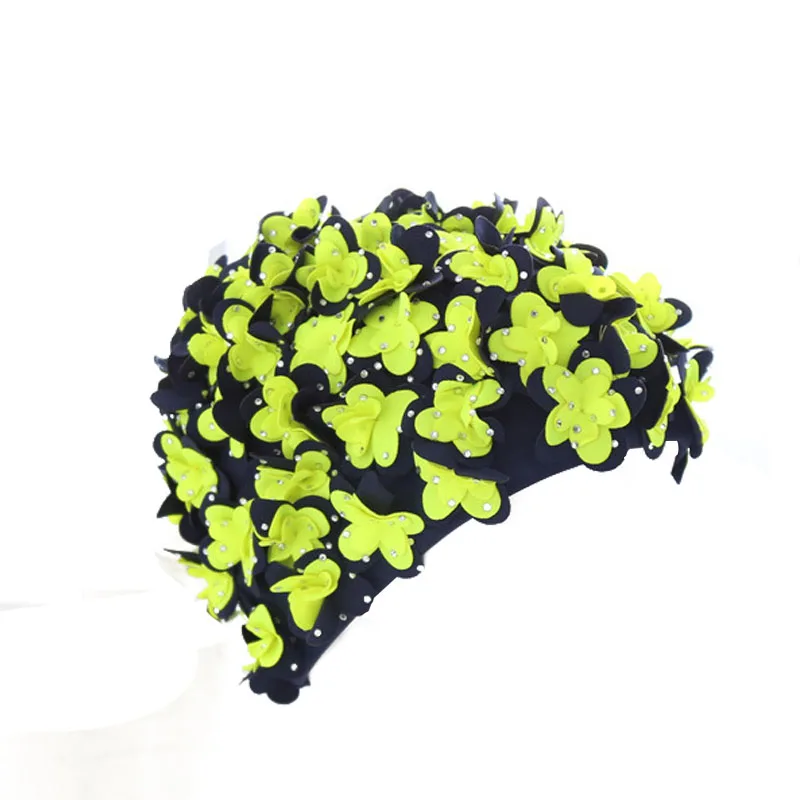 Female Women Swimming Caps Newly 3D Flower Pearl Ear Protection Swimming Cap Hot Sale Free Size Women Swim
Female Women Swimming Caps Newly 3D Flower Pearl Ear Protection Swimming Cap Hot Sale Free Size Women Swim