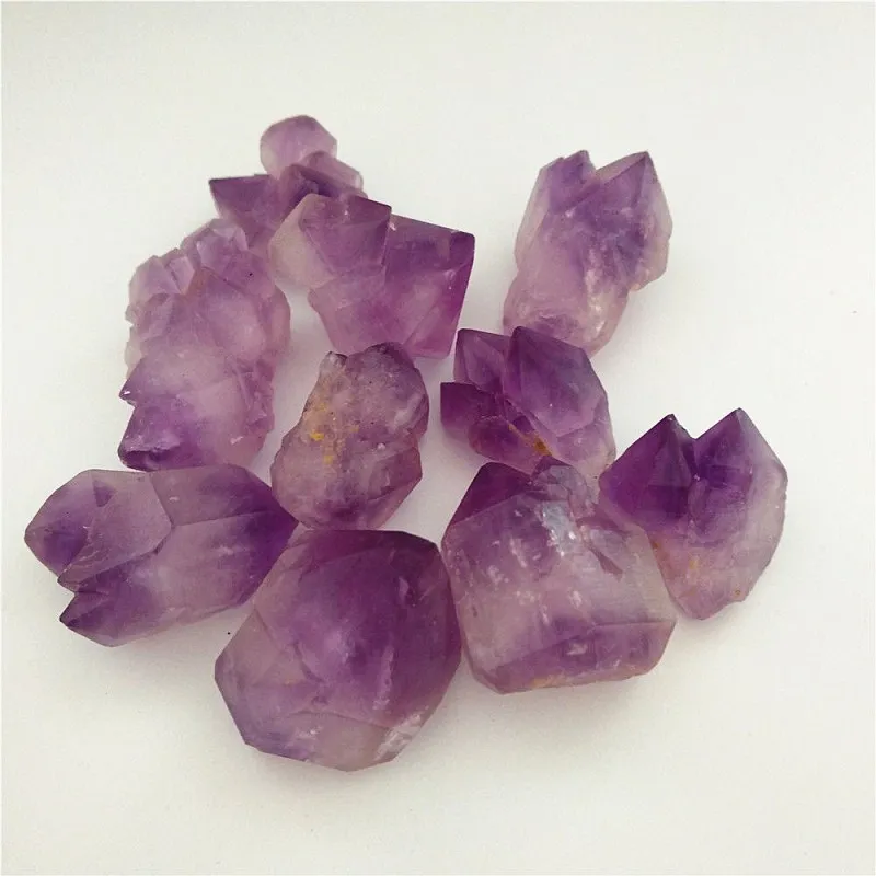 200g Natural Purple Amethyst backbone gravel Purple Crystal points gravel healing
200g Natural Purple Amethyst backbone gravel Purple Crystal points gravel healing