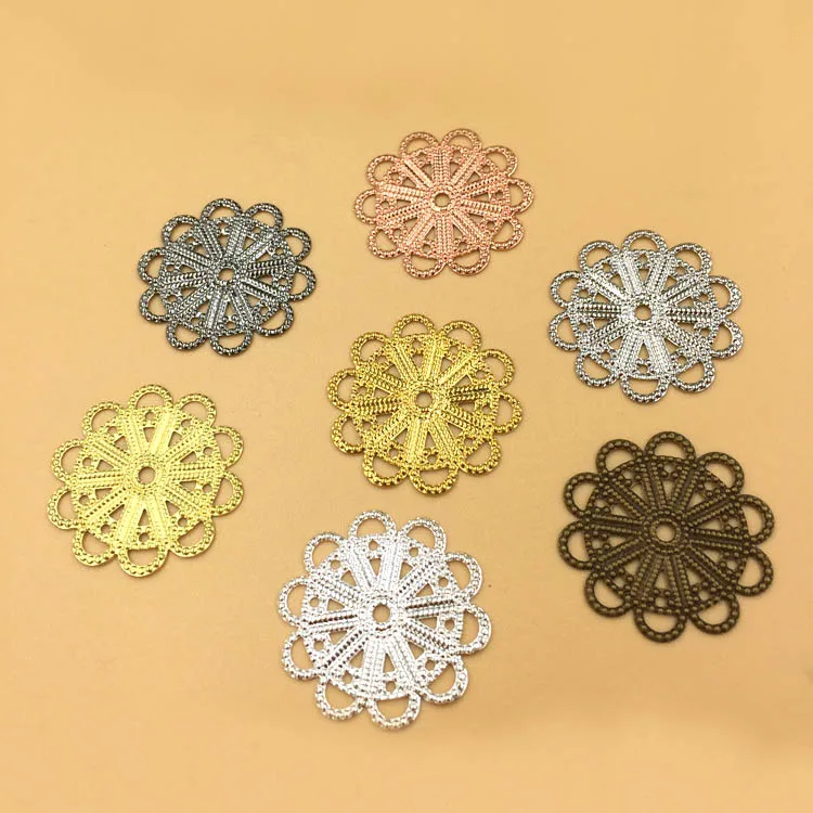 23mm Flat Circle Filigree Flower Charms Wraps Hair Clasp Bu Yao Connectors Links Blank DIY Crafts Findings Multi-color
23mm Flat Circle Filigree Flower Charms Wraps Hair Clasp Bu Yao Connectors Links Blank DIY Crafts Findings Multi-color