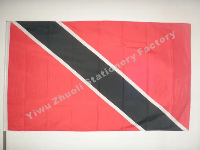 Trinidad And Tobago Flag 150X90cm (3x5FT) 115g 100D Polyester Double Stitched High Quality Free Shipping
Trinidad And Tobago Flag 150X90cm (3x5FT) 115g 100D Polyester Double Stitched High Quality Free Shipping