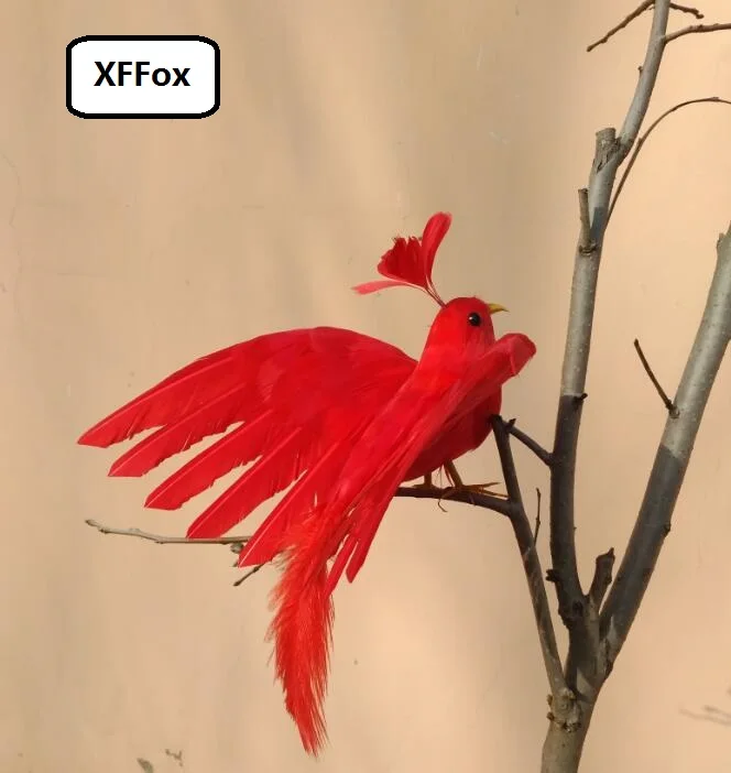 new real life red bird model foam&feather simulation wings Phoenix bird gift about 28cm xf0900
new real life red bird model foam&feather simulation wings Phoenix bird gift about 28cm xf0900