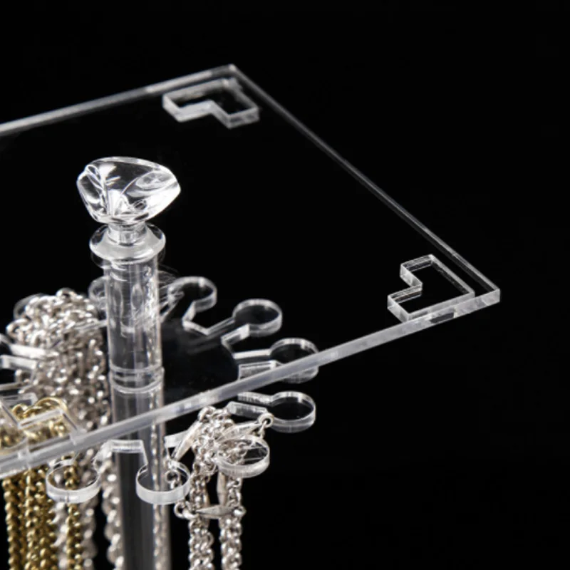 Acrylic Jewelry Storage Box Necklace Bracelet Holder Jewelry Organzier Clear Jewelry Rack With Cover Jewelry Display Stand Box
Acrylic Jewelry Storage Box Necklace Bracelet Holder Jewelry Organzier Clear Jewelry Rack With Cover Jewelry Display Stand Box