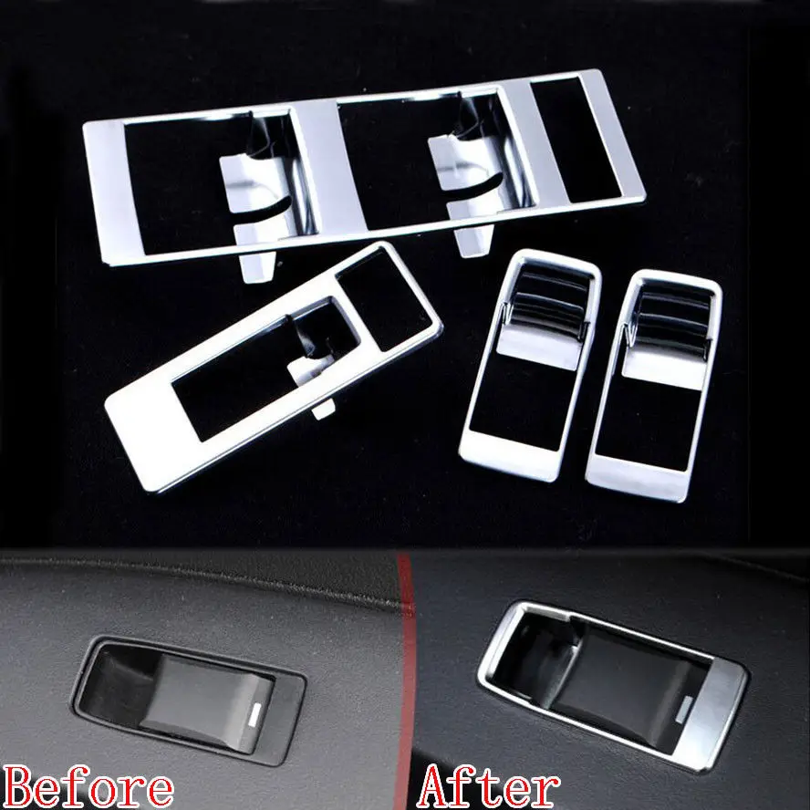 4x Chrome Car Door Window Switch Button Panel Cover Trim Styling Sticker Fit For Jeep Patriot Compass 2009-2015
4x Chrome Car Door Window Switch Button Panel Cover Trim Styling Sticker Fit For Jeep Patriot Compass 2009-2015