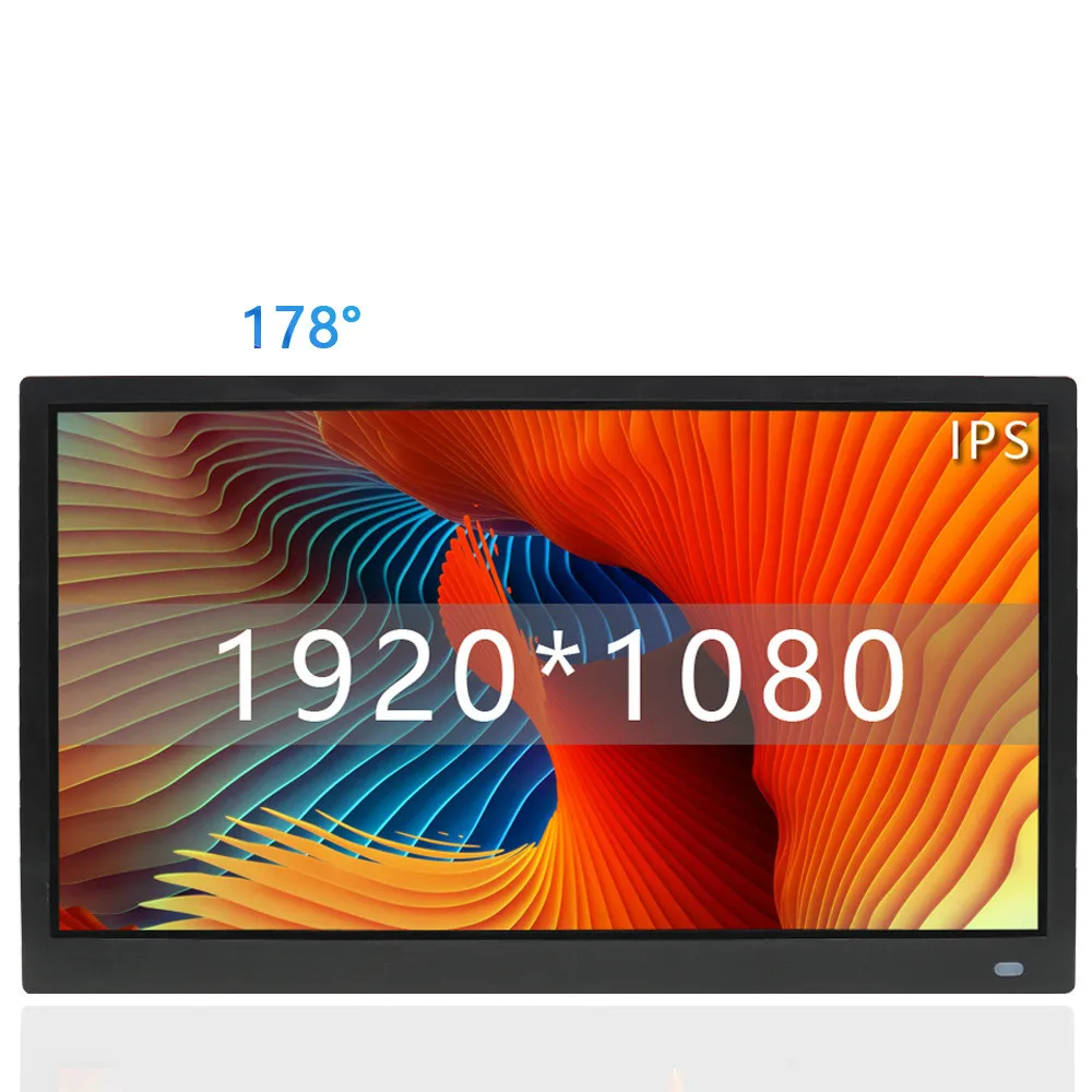 15 дюймовая светодиодная подсветка HD 1920*1080 полнофункциональная цифровая