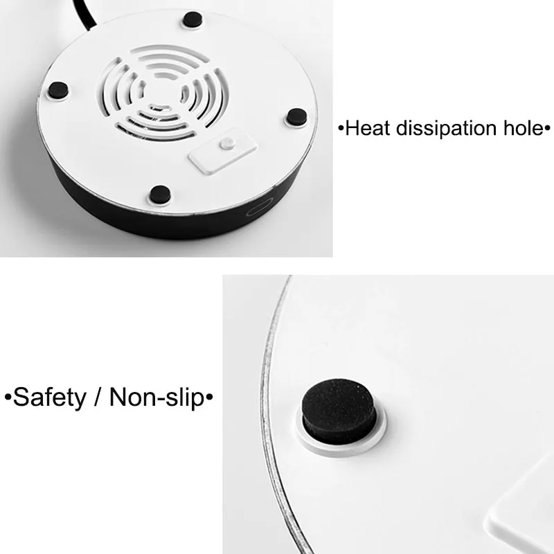 New Design Smart Touch Thermostat Glass Teapot Insulation Base Office Home Milk Coffee Heater Tea Stove Water Cup Heating Warmer
New Design Smart Touch Thermostat Glass Teapot Insulation Base Office Home Milk Coffee Heater Tea Stove Water Cup Heating Warmer