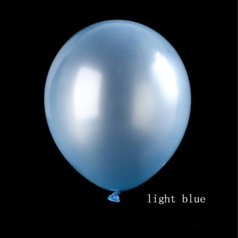 High Quality Baloon 50pcs12 Inch Pearl Latex Light Blue Balloons New Year Decor Wedding Inflatable Helium Ballon Birthday Party
High Quality Baloon 50pcs12 Inch Pearl Latex Light Blue Balloons New Year Decor Wedding Inflatable Helium Ballon Birthday Party