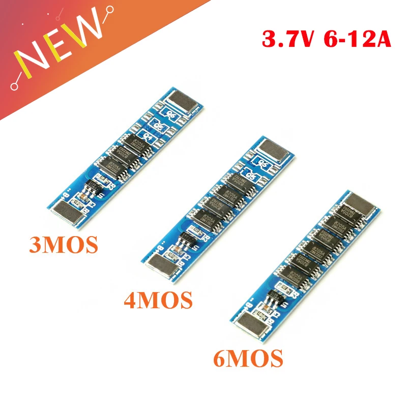 10Pcs 1S 3.7V 3MOS 4MOS 6MOS 18650 Lithium Battery Protection Board li-ion PCB PCM BMS Charger Charging Module Diy Electronic
10Pcs 1S 3.7V 3MOS 4MOS 6MOS 18650 Lithium Battery Protection Board li-ion PCB PCM BMS Charger Charging Module Diy Electronic