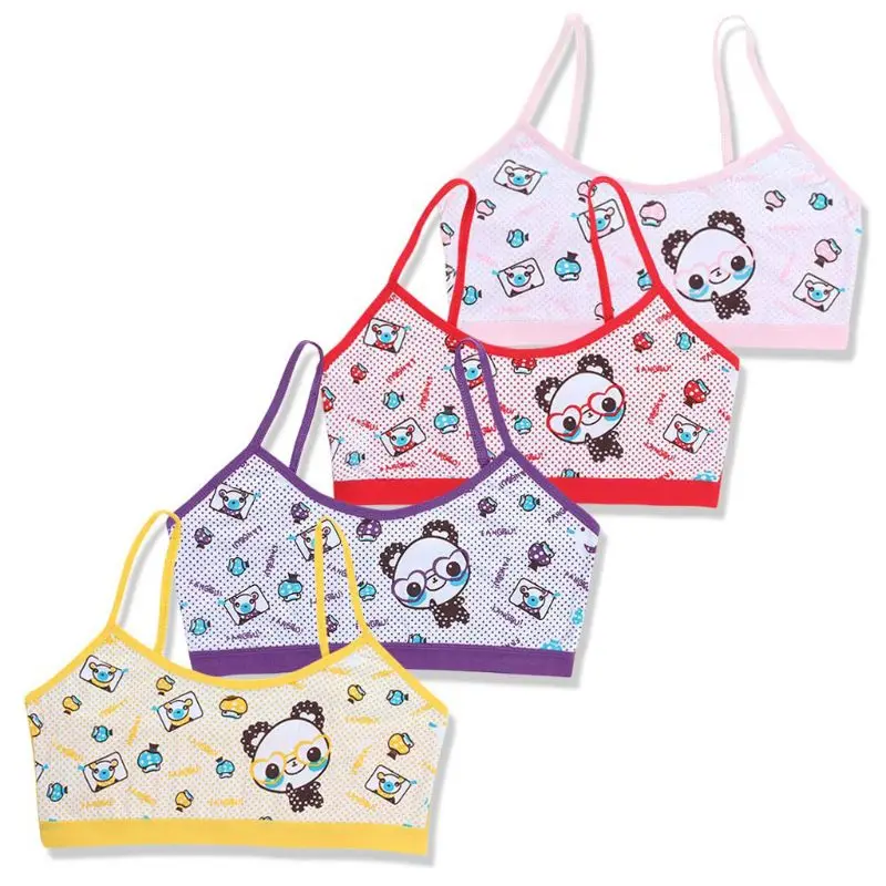 Teenage Girls Training Bra Kids Underwear Cotton Cartoon Panda Small Young School Children Vest Bras Child Underclothes
Teenage Girls Training Bra Kids Underwear Cotton Cartoon Panda Small Young School Children Vest Bras Child Underclothes
