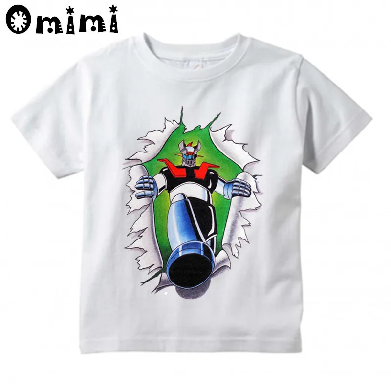 Kids Mazinger Z Cartoon Design T Shirt Boys and Girls Great Casual Short Sleeve Tops Children's Funny T-Shirt
Kids Mazinger Z Cartoon Design T Shirt Boys and Girls Great Casual Short Sleeve Tops Children's Funny T-Shirt