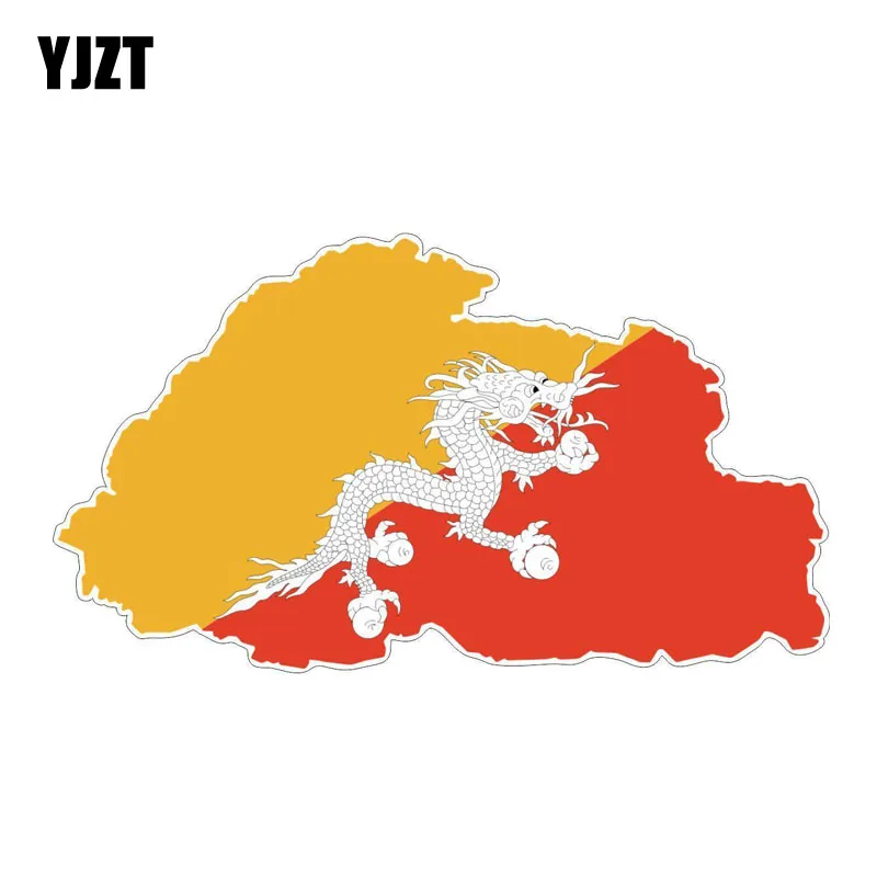 YJZT 15.6CM*8.8CM Car Styling Bhutan Flag Car Sticker Body Motorcycle Decal 6-1229
YJZT 15.6CM*8.8CM Car Styling Bhutan Flag Car Sticker Body Motorcycle Decal 6-1229