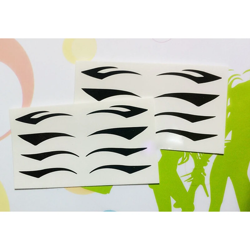 4 pair different eyes stickers Trendy Cat Style Temporary Double Eyeshadow Eyelid Tape Eye Sticker Smoky Tattoo Eye Makeup Tools
4 pair different eyes stickers Trendy Cat Style Temporary Double Eyeshadow Eyelid Tape Eye Sticker Smoky Tattoo Eye Makeup Tools