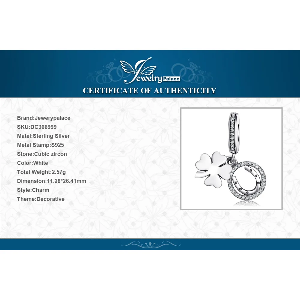 JewelryPalace Leaf Clover 925 Sterling Silver Beads Charms Silver 925 Original For Bracelet Silver 925 original Jewelry Making
JewelryPalace Leaf Clover 925 Sterling Silver Beads Charms Silver 925 Original For Bracelet Silver 925 original Jewelry Making