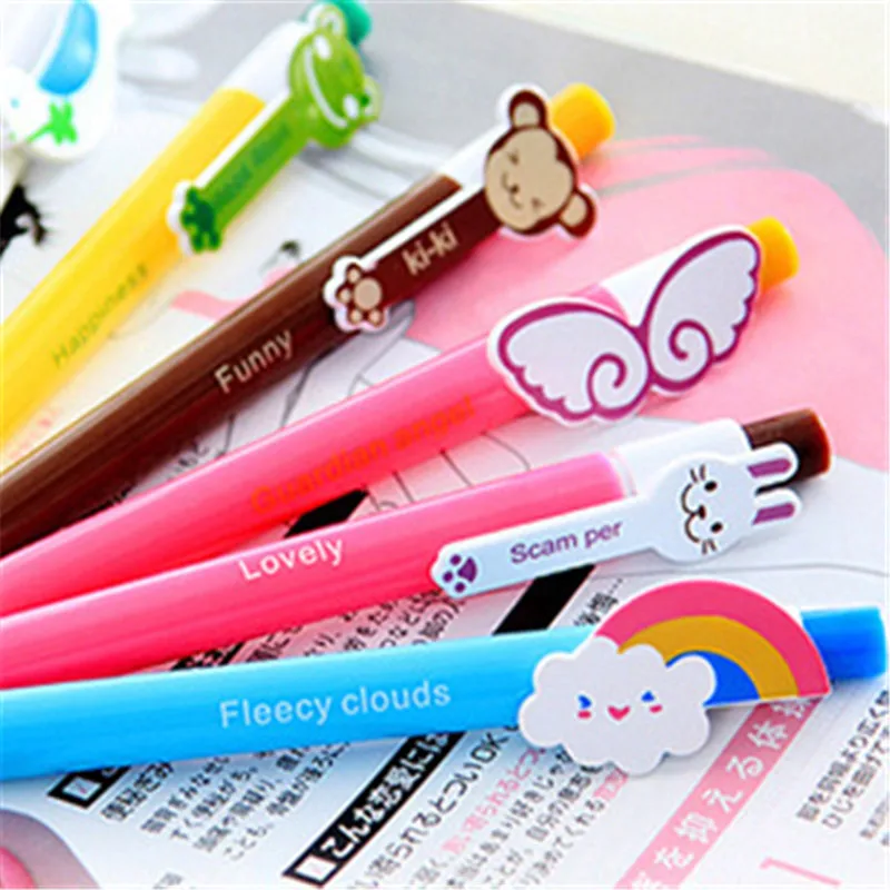 D008 factory direct stationery creative cartoon lovely animal head wing rainbow advertisement gift student ball pen Stationery
D008 factory direct stationery creative cartoon lovely animal head wing rainbow advertisement gift student ball pen Stationery
