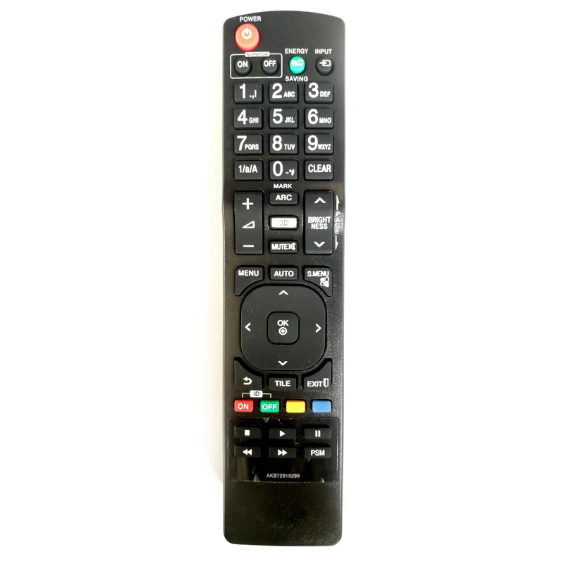 New AKB72915299 Universal Generic Fit For LG LCD LED 3D TV Remote Control Fernbedienung Free Shipping
New AKB72915299 Universal Generic Fit For LG LCD LED 3D TV Remote Control Fernbedienung Free Shipping