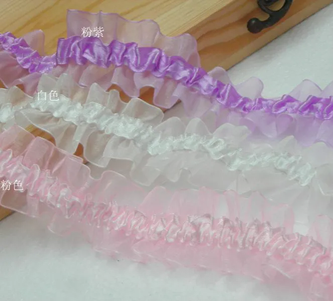 Free Shipping 4cm Bilateral Ruffle Hem Elastic Baby Hair Bands Lace Diy Accessories 5Meter/Pack
Free Shipping 4cm Bilateral Ruffle Hem Elastic Baby Hair Bands Lace Diy Accessories 5Meter/Pack