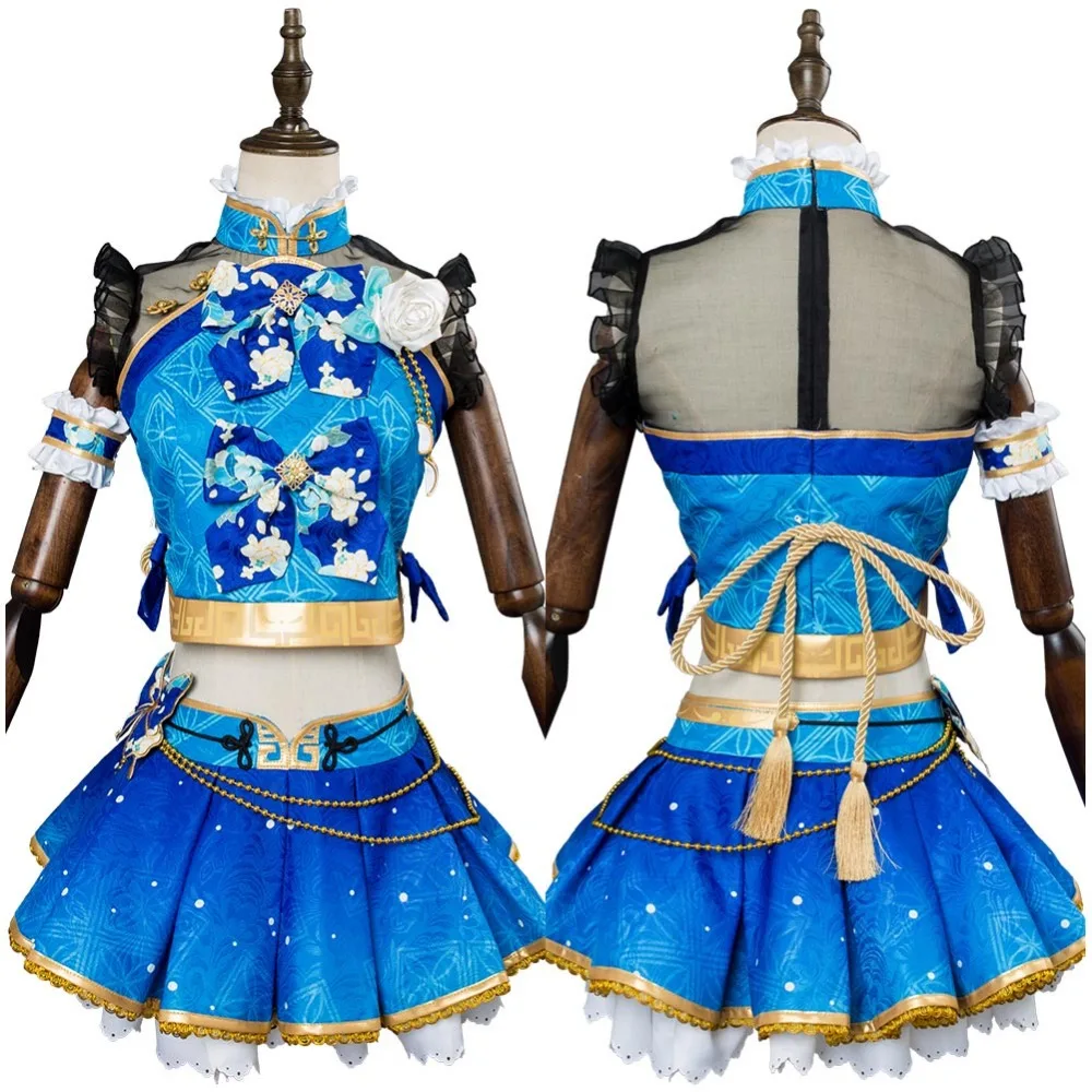 Lovelive Косплэй Ватанабе вы Косплэй костюм русалка, одежда для плавания и пробудить взрослых Для женщин голубое платье одежда, костюм на Хелло...
Lovelive Косплэй Ватанабе вы Косплэй костюм русалка, одежда для плавания и пробудить взрослых Для женщин голубое платье одежда, костюм на Хелло...