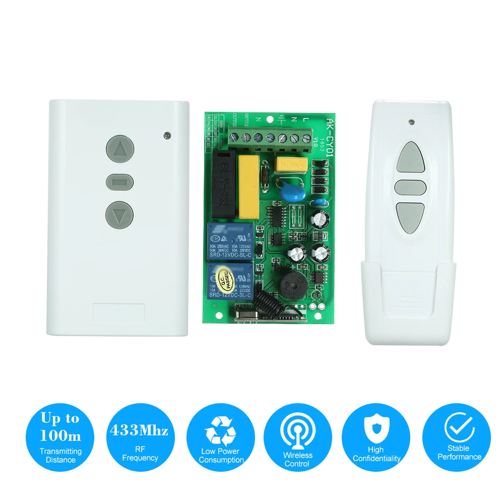 AC220V 2CH 433 МГц Интеллектуальный RF беспроводной переключатель системы дистанционного управления 3 ключа RF 433 МГц передатчик пульт дистанционн...
AC220V 2CH 433 МГц Интеллектуальный RF беспроводной переключатель системы дистанционного управления 3 ключа RF 433 МГц передатчик пульт дистанционн...