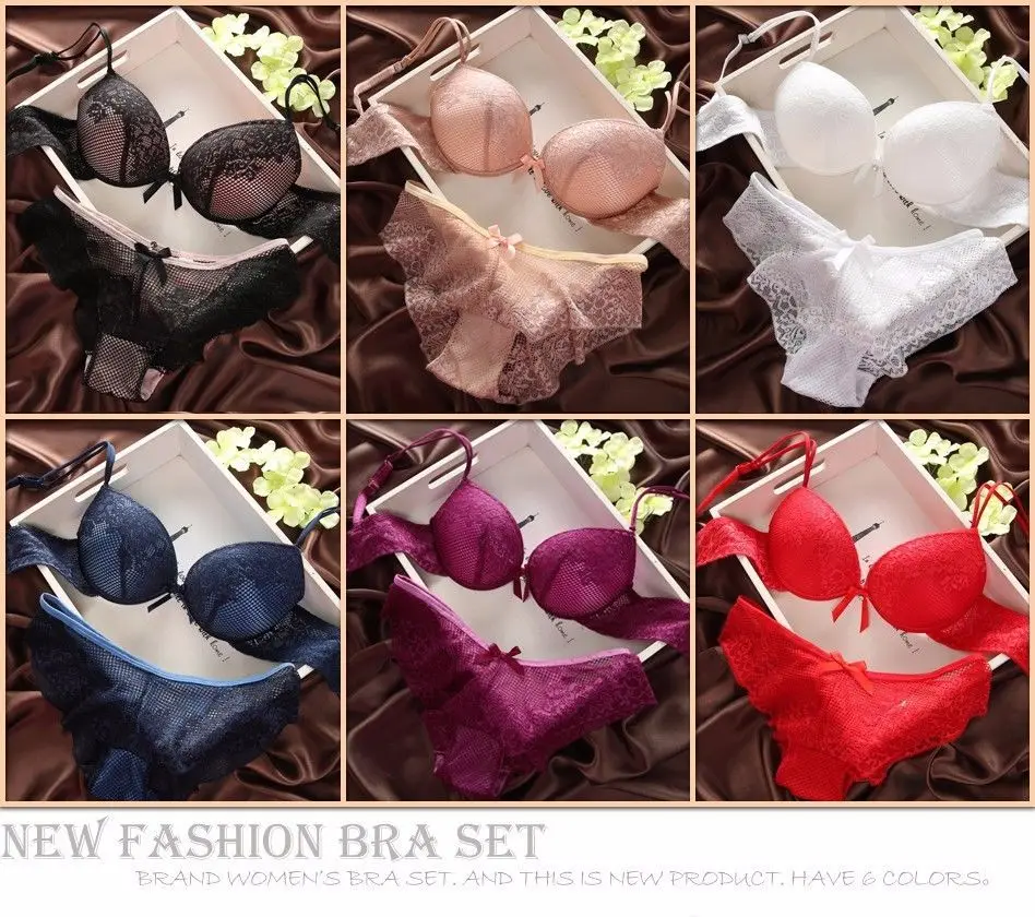 Sexy Lace Bra Set Cotton Soft Embroidery Female Underwear Drop Shipping Lady Bras Ladies Red Sexy Bow Cozy Thin Bra/ Knickers
Sexy Lace Bra Set Cotton Soft Embroidery Female Underwear Drop Shipping Lady Bras Ladies Red Sexy Bow Cozy Thin Bra/ Knickers