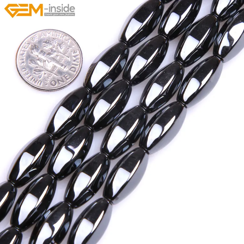 Gem-inside Natural Faced Olivary Hematite healing stone Beads For Jewelry Making Bracelet Necklace 15inch DIY
Gem-inside Natural Faced Olivary Hematite healing stone Beads For Jewelry Making Bracelet Necklace 15inch DIY
