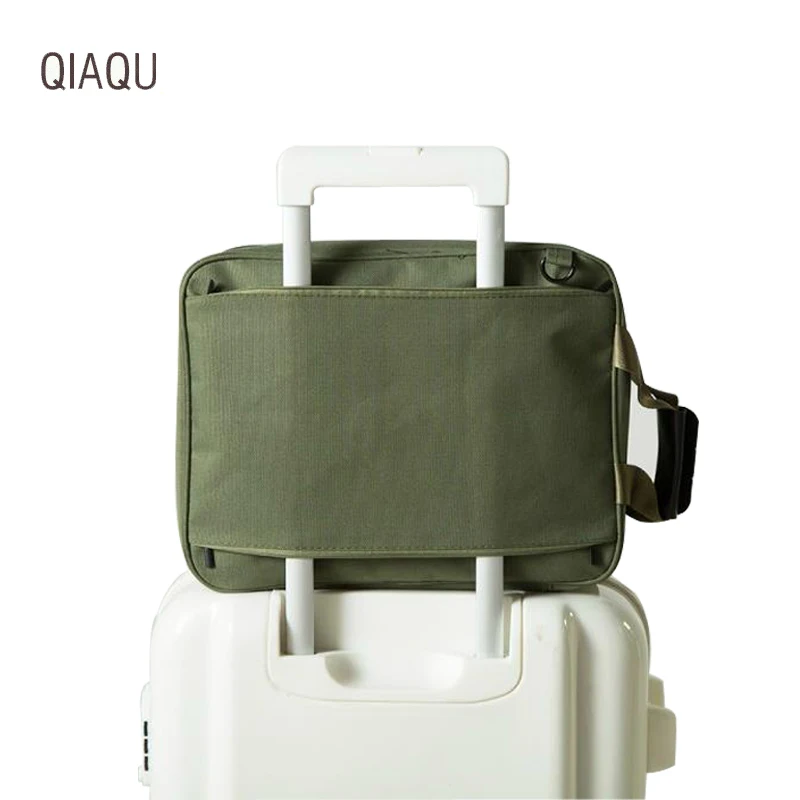 QIAQU Short-distance Travel High Capacity Women Casual Solid Color canvas handbag Cross body clothing storage pouch handbag
QIAQU Short-distance Travel High Capacity Women Casual Solid Color canvas handbag Cross body clothing storage pouch handbag