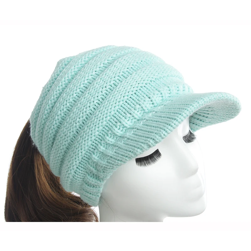 Autumn Winter Femmes Crochet Knit Cap Queue de Cheval Beanie lady Winter outdoor cold proof hats Paardenstaart gebreide hoeden
Autumn Winter Femmes Crochet Knit Cap Queue de Cheval Beanie lady Winter outdoor cold proof hats Paardenstaart gebreide hoeden
