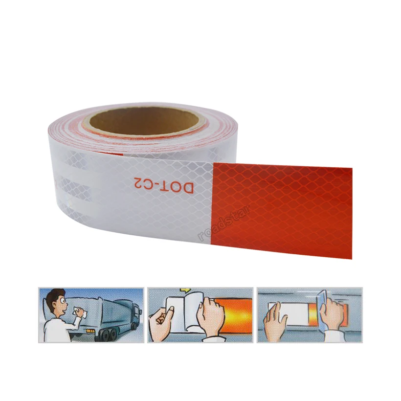 Светоотражающая лента для прицепа грузовика отражателя|tape roll|tape reflectivetape tape |