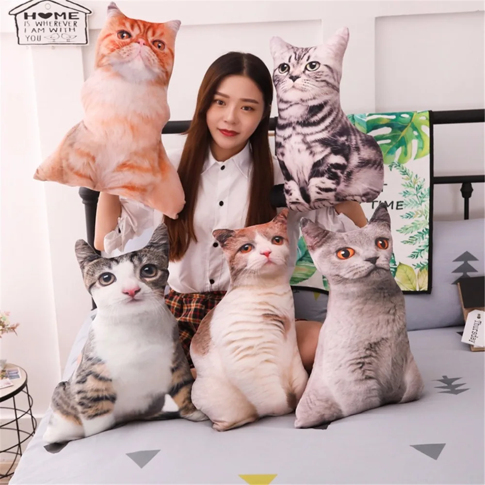 1pc Simulation Cats Animal Stuffed Super Soft Pillow Sofa Back Cushion Kids Cute Creative Cats Plush Doll Baby Birthday Gift Toy
1pc Simulation Cats Animal Stuffed Super Soft Pillow Sofa Back Cushion Kids Cute Creative Cats Plush Doll Baby Birthday Gift Toy