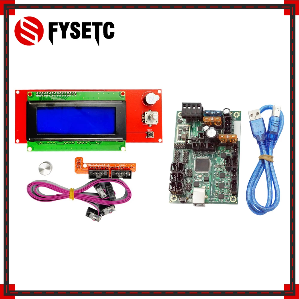 Клон Prap Prusa i3 Ramps 1,4 2004 LCD с Mini-Rambo 1.3A материнская плата для 3D принтера Prusa i3 MK2, разработано Ultimachine
Клон Prap Prusa i3 Ramps 1,4 2004 LCD с Mini-Rambo 1.3A материнская плата для 3D принтера Prusa i3 MK2, разработано Ultimachine