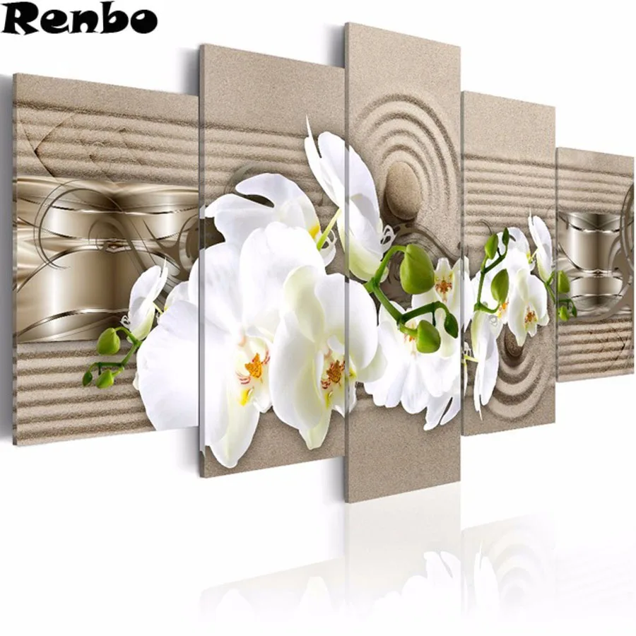 5 Pcs Diamond Painting orchid 5D DIY,Diamond Embroidery flowers ,Cross Stitch,Rhinestone painting Diamond Mosaic Sale,wall Decor
5 Pcs Diamond Painting orchid 5D DIY,Diamond Embroidery flowers ,Cross Stitch,Rhinestone painting Diamond Mosaic Sale,wall Decor