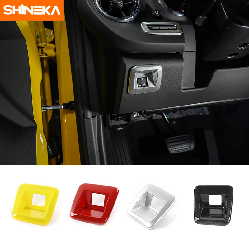 SHINEKA Car Interior Decoration Kits Headlight Up and Down Controls Switches Cover Panel Frame for Chevy Camaro 6th Gen 2017+
SHINEKA Car Interior Decoration Kits Headlight Up and Down Controls Switches Cover Panel Frame for Chevy Camaro 6th Gen 2017+