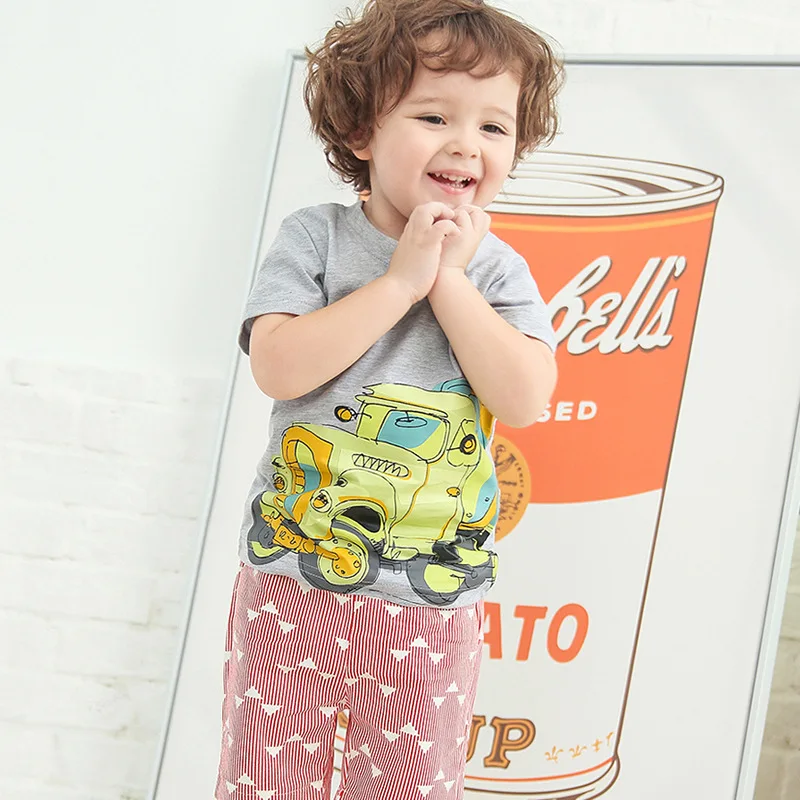 Little Maven New Summer Children Clothing Cute Short O-neck Heavy Truck Grey Cotton Quality Boys Casual Tshirt
Little Maven New Summer Children Clothing Cute Short O-neck Heavy Truck Grey Cotton Quality Boys Casual Tshirt