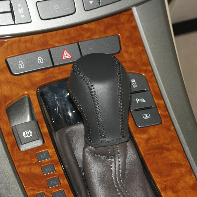 Genuine Leather gear knob cover For Buick Laccrose AT car cover on the gear shift knob gear stick cpr pen
Genuine Leather gear knob cover For Buick Laccrose AT car cover on the gear shift knob gear stick cpr pen