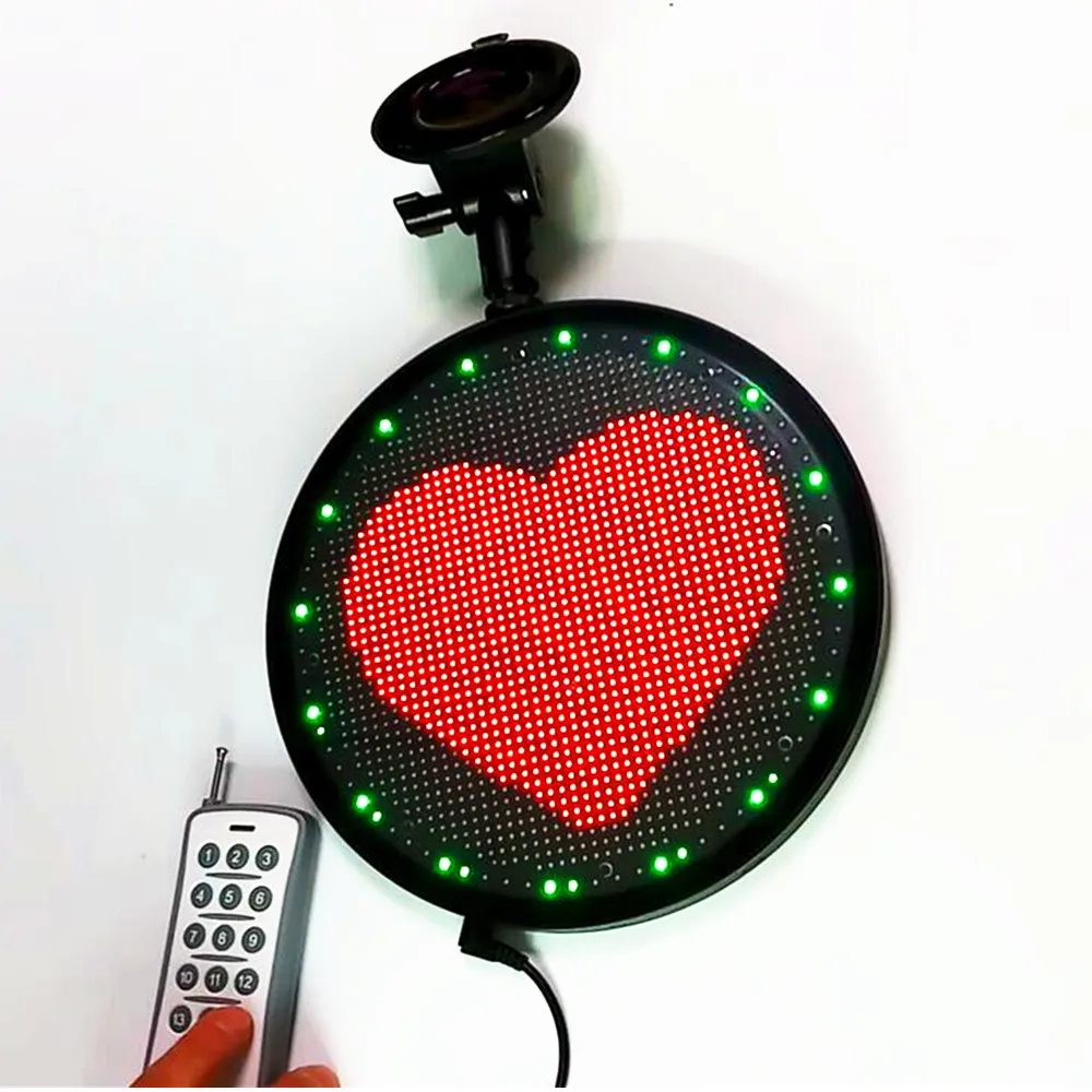 8-дюймовый RGB WiFi программируемый ролик; Светодиодный дисплей для персонализированных автоматических выражений анимации окон или Предупреж...
8-дюймовый RGB WiFi программируемый ролик; Светодиодный дисплей для персонализированных автоматических выражений анимации окон или Предупреж...