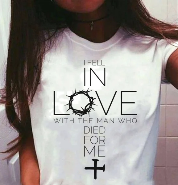 kuakuayu HJN I Feel In Love With The Man Who Died For Me Women Christian Quotes T-Shirt Jesus Shirt Faith Tee
kuakuayu HJN I Feel In Love With The Man Who Died For Me Women Christian Quotes T-Shirt Jesus Shirt Faith Tee