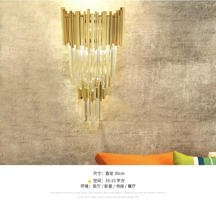 Arandela De Parede Cristal Contemporary Wall Lights Apliques De Pared Dorados Gold Crystal Lamps Modern Led Sconces Wandlampen
Arandela De Parede Cristal Contemporary Wall Lights Apliques De Pared Dorados Gold Crystal Lamps Modern Led Sconces Wandlampen