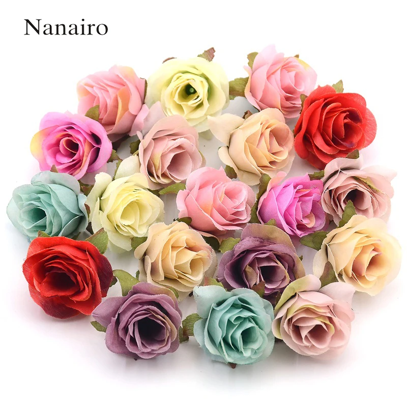100pcs 3cm Silk Artificial Rose Flower Heads For Wedding Decora Scrapbooking DIY Wreath Crafts Home Accessories Fake flowers
100pcs 3cm Silk Artificial Rose Flower Heads For Wedding Decora Scrapbooking DIY Wreath Crafts Home Accessories Fake flowers