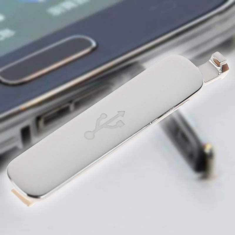 Для Samsung Galaxy S5 G900F G9008V/H Замена Usb порт крышка клапан Прямая поставка | Мобильные