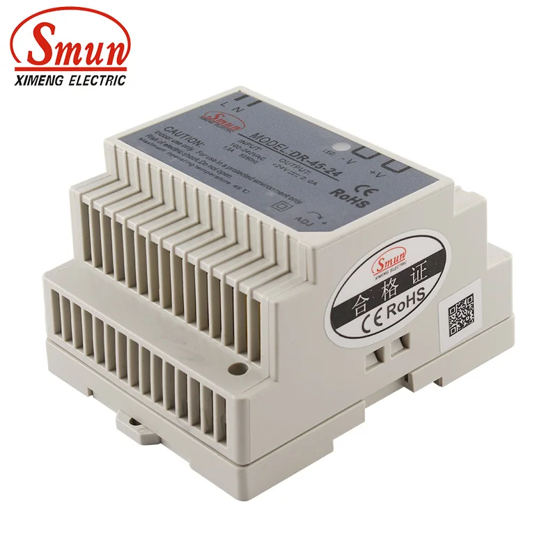 Источник питания SMUN DR-45-24 45 Вт 24 В 1 9 А | Обустройство дома