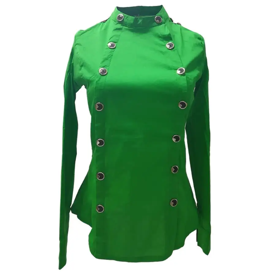 plus size 3XL!Stand collar long-sleeved shirt women spring autumn slim fashion double breasted tops blouse
plus size 3XL!Stand collar long-sleeved shirt women spring autumn slim fashion double breasted tops blouse