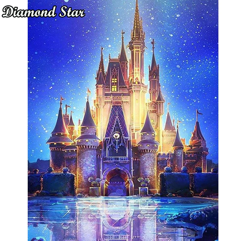 Full Square Diamond 5D DIY Diamond Painting Cartoon castle Embroidery Cross Stitch Rhinestone Mosaic Painting Decor Gift
Full Square Diamond 5D DIY Diamond Painting Cartoon castle Embroidery Cross Stitch Rhinestone Mosaic Painting Decor Gift