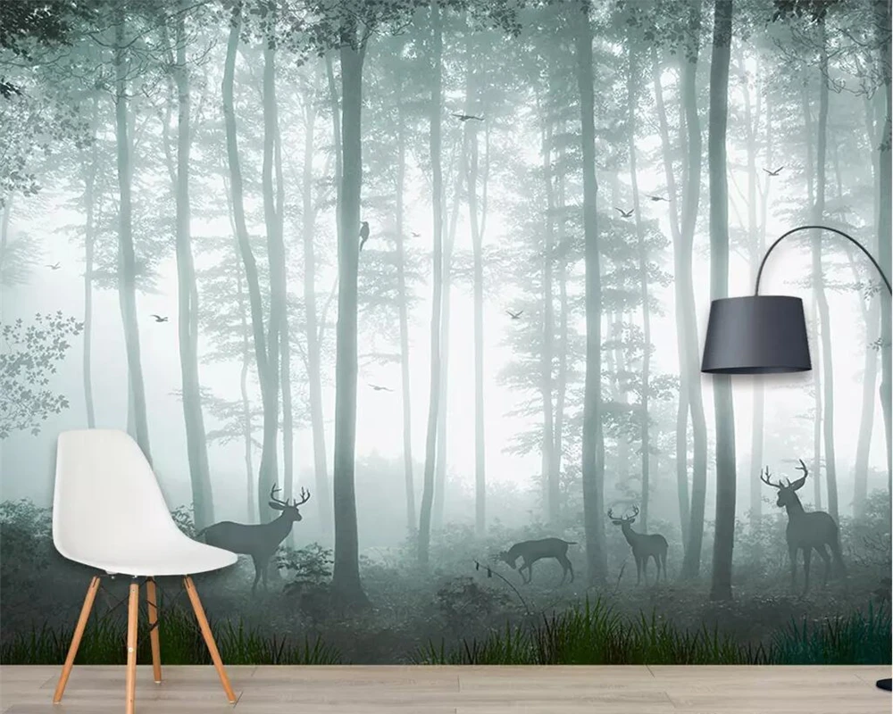 Custom wallpaper fantasy woods living room bedroom background wall home decoration TV background mural 3d wallpaper
Custom wallpaper fantasy woods living room bedroom background wall home decoration TV background mural 3d wallpaper