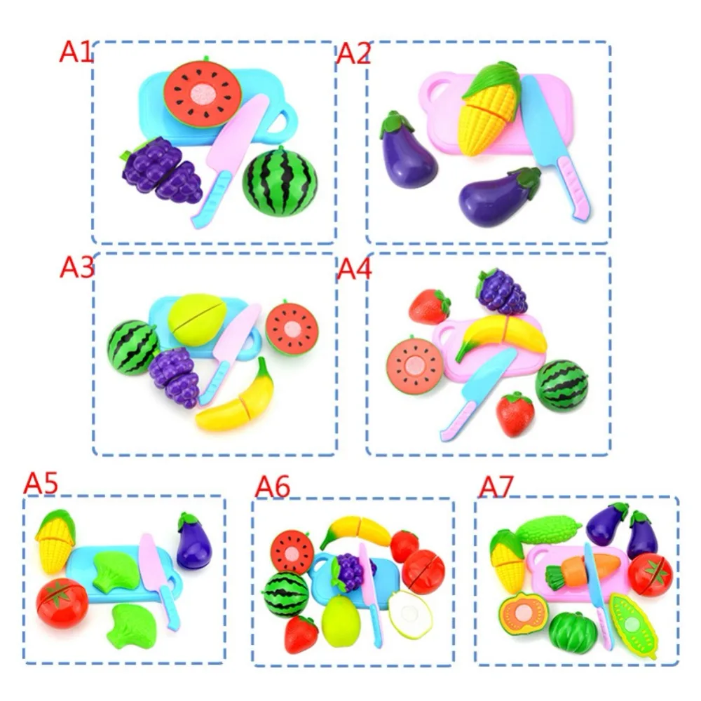 Baby Plastic Cutting Vegetables and Fruits Educational Simulation Food Pretend Play Set Baby Kitchen Interesting Toys cute
Baby Plastic Cutting Vegetables and Fruits Educational Simulation Food Pretend Play Set Baby Kitchen Interesting Toys cute