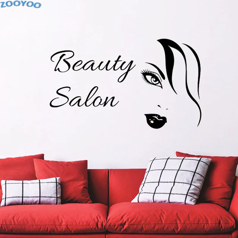 ZOOYOO Beauty Salon Wall Sticker Sexy Woman Wall Decals Removable Waterproof Home Decor Living Room Decoration
ZOOYOO Beauty Salon Wall Sticker Sexy Woman Wall Decals Removable Waterproof Home Decor Living Room Decoration